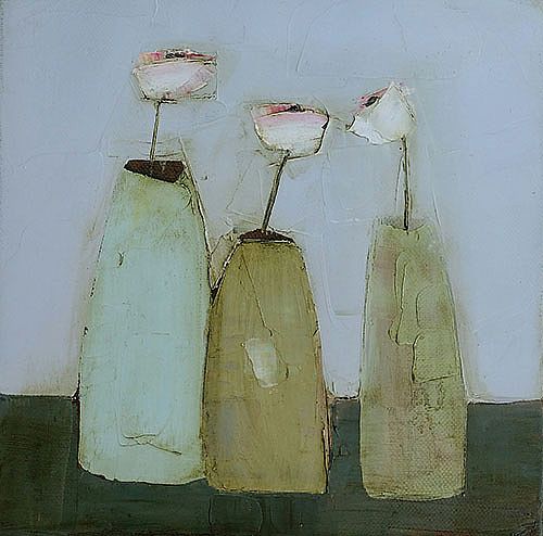Eithne  Roberts - Three small vases